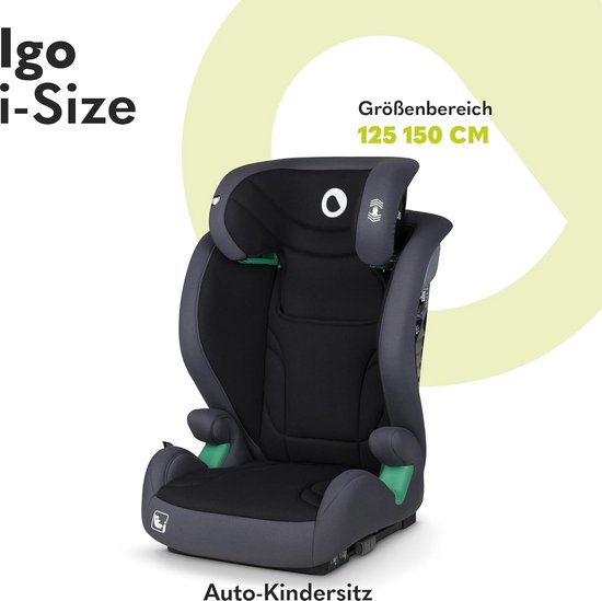 Lionelo Igo - i-Size Autostoeltje - ISOFIX - 100-150cm - Groep 2-3 - 15-36 kg - Memory Foam van LIONELO — afbeelding 4