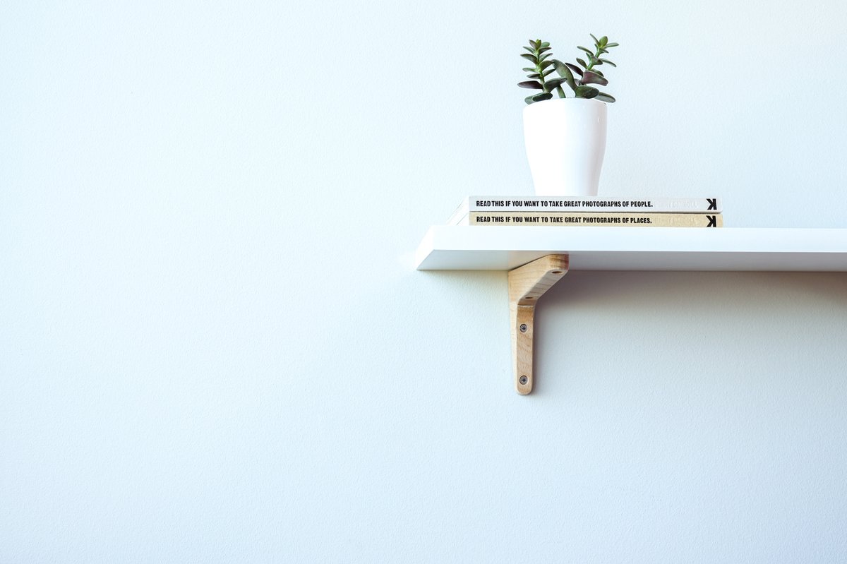 Wovar Houten Plankdrager L|Model 12,5 x 20 cm Beuken | Per Stuk Houtkleur