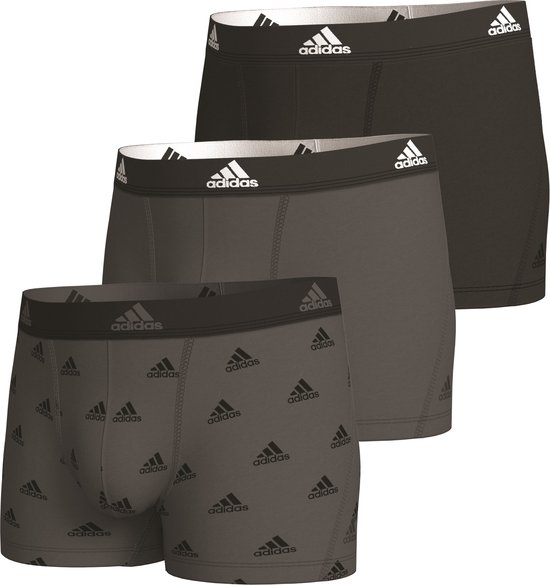 Adidas Sport Trunk (3PK) Heren Onderbroek - multicolor - Maat S