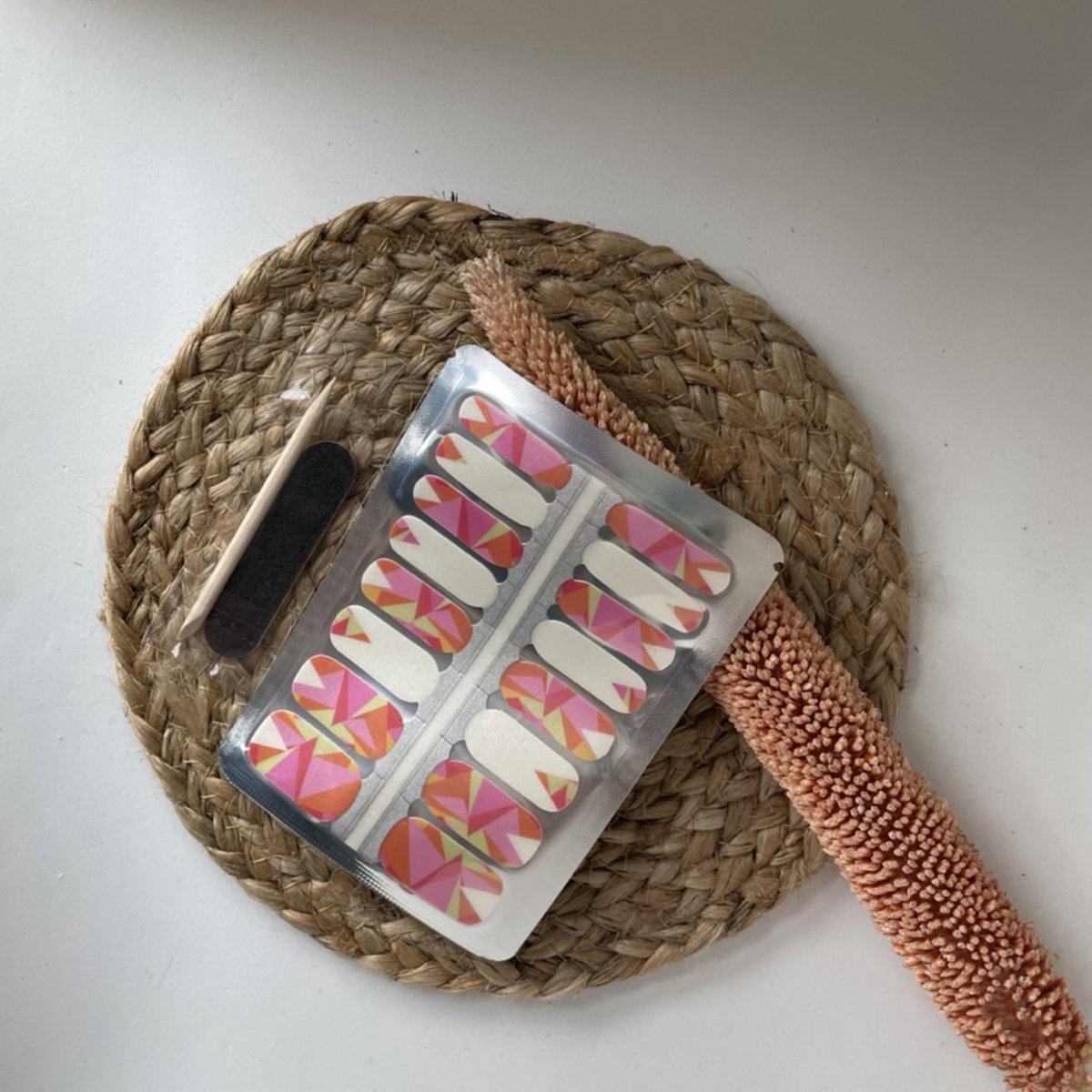 NailWrapz - Summer Fest - Nagel wraps - nagelstickers- geen UV lamp nodig - Thuis manicure