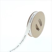 Ruban surprise - Katoen - 15 mm x 25 mètres - Katoen coton