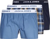 Jack & Jones Heren Wijde Boxershorts JACLOGAN 3-Pack - Maat L