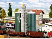 Faller - Dubbele silo - modelbouwsets, hobbybouwspeelgoed voor kinderen, modelverf en accessoires