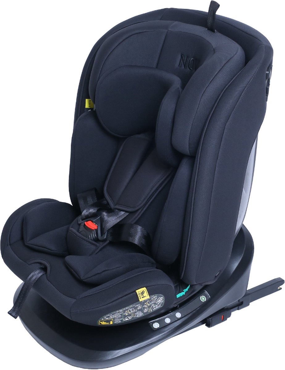 Novi Baby® Goliath Premium Autostoel - I-Size - Draaibaar - Zwart – foto 2