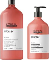 L'Oréal Professionnel SE Inforcer Shampoo & Conditioner - 1500ml+750ml