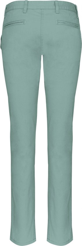 Broek Dames 42 NL (44 FR) Kariban Sage 98% Katoen, 2% Elasthan