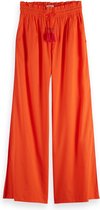 Scotch & Soda High rise cotton voile pull on pant Dames Broek - Maat L/32