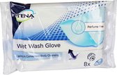 Voordeelverpakking 4 X TENA Proskin Wet Wash Gloves Geurloos, 8st (1158)