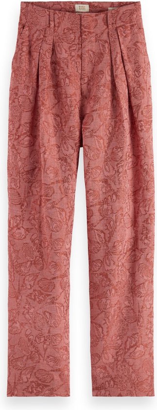 Scotch & Soda Faye - Pantalon Shell jacquard Pantalon Femme - Taille L/32