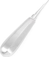 Belux Surgical Instruments / Bein wortelheffers - Recht - 4 mm - RVS - herbruikbaar, autoclaveerbaar - 16 CM - Zilver