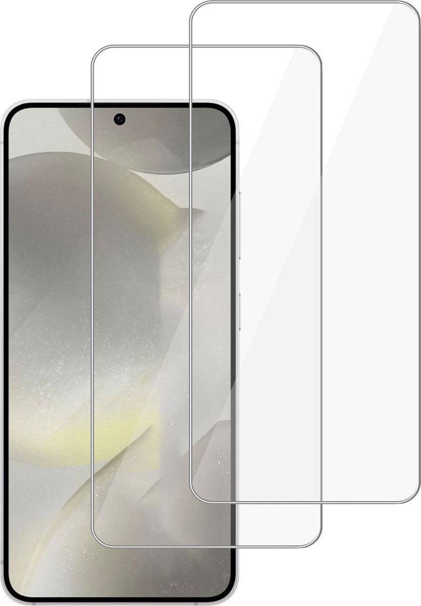 2x Screenprotector geschikt voor Samsung Galaxy S24 – Gehard Glas - Proteqt+