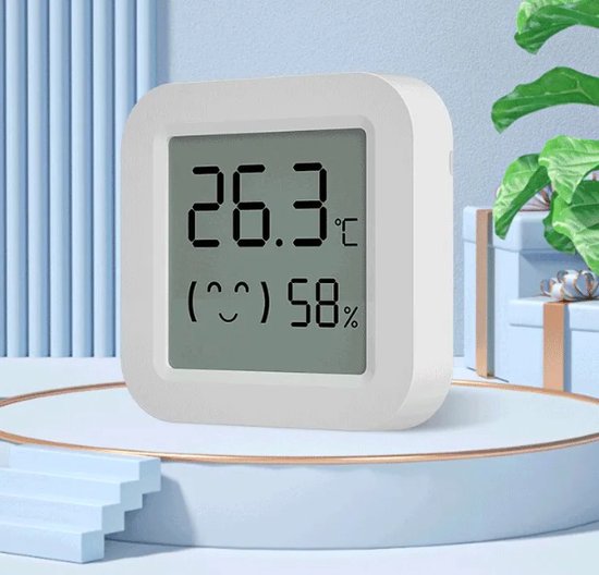 Mini Smart Temperatuurmeter Luchtvochtigheidsmeter Temperatuursensor Met Bluetooth Hygrometer