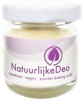 NatuurlijkeDeo.nl - Rozenhout - Vegan - Zonder baking soda voor de gevoelige oksels