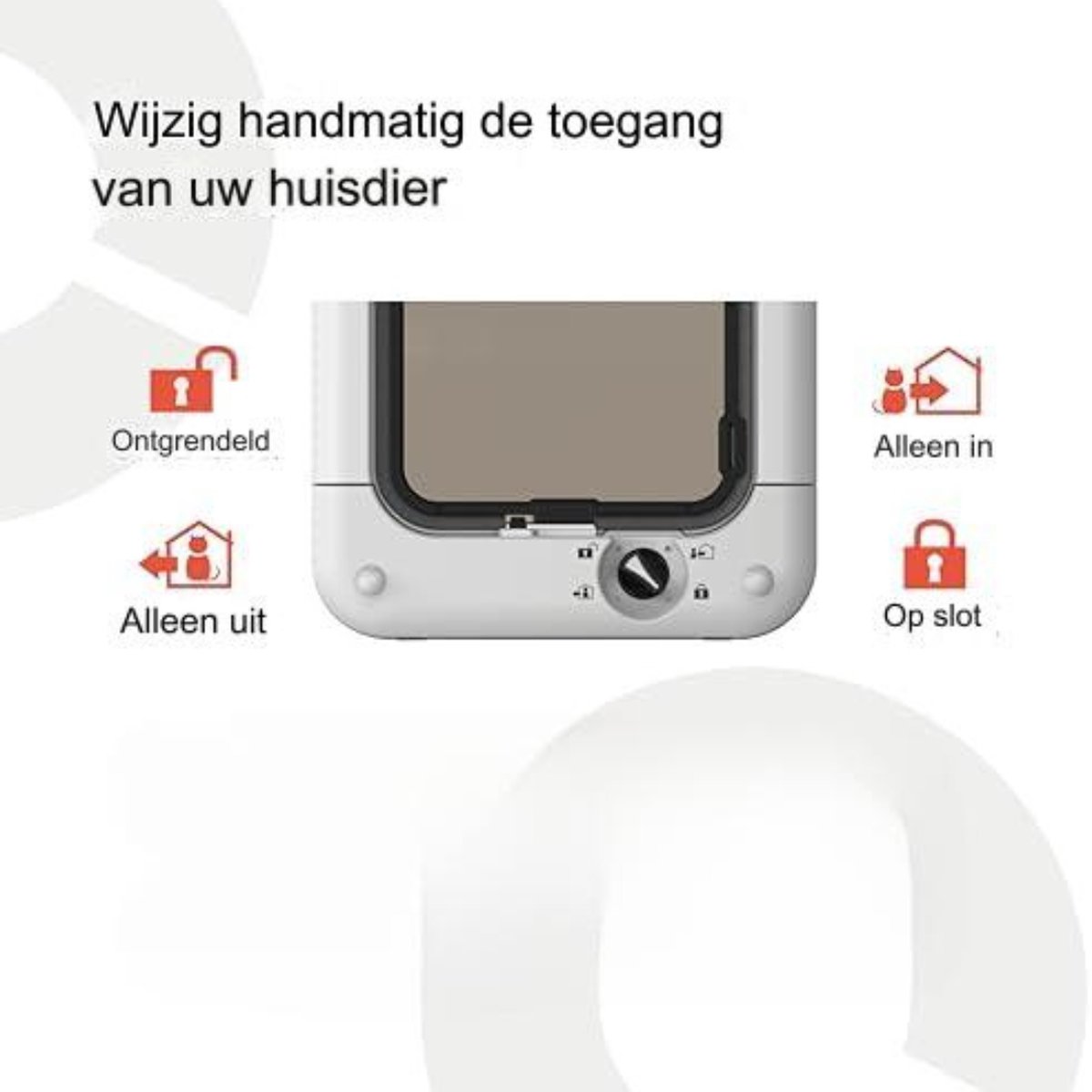 Groupe SEB Kattenluik 360W Microchip Activated Kattenklep thumbnail 4