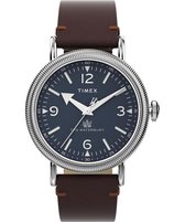Timex Standard TW2W20400 Horloge - Leer - Bruin - Ø 40 mm