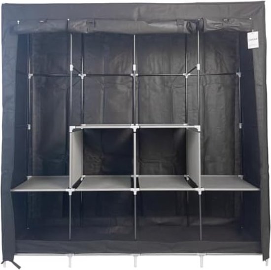 Rayen 6009 droogrekhoes, hang je kleding ook bij regen op, 260 x 122 cm, hout, transparant, 260 x 122 cm
