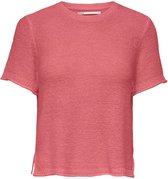 Only T-shirt Onlsunny S/s pull Nca Knt 15254282 thé Rose femme taille- XS