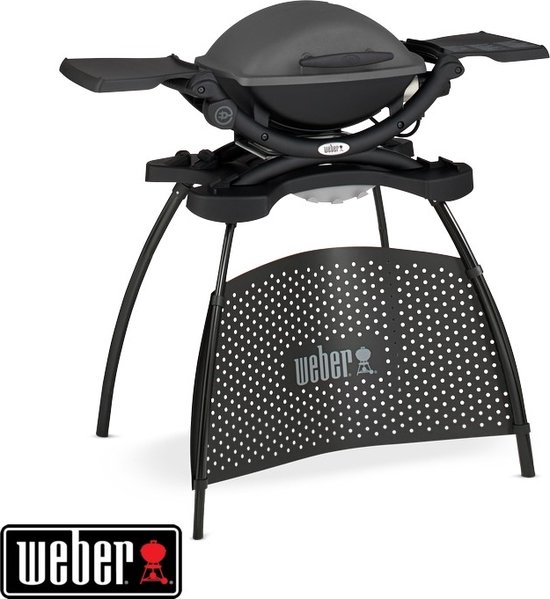 Weber Q 1400 Stand - elektrische barbecues - dark grey - Weber