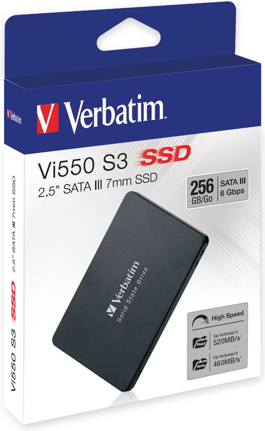 Verbatim VI550 S3 256GB SATA III 2.5"