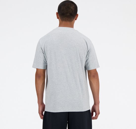 New Balance Small Logo T-Shirt Heren T-shirt - ATHLETIC Grijs - Maat L