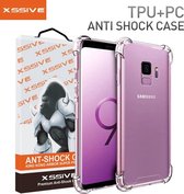 Xssive Back Cover voor Samsung Galaxy S9 - TPU - Anti Shock - Transparant