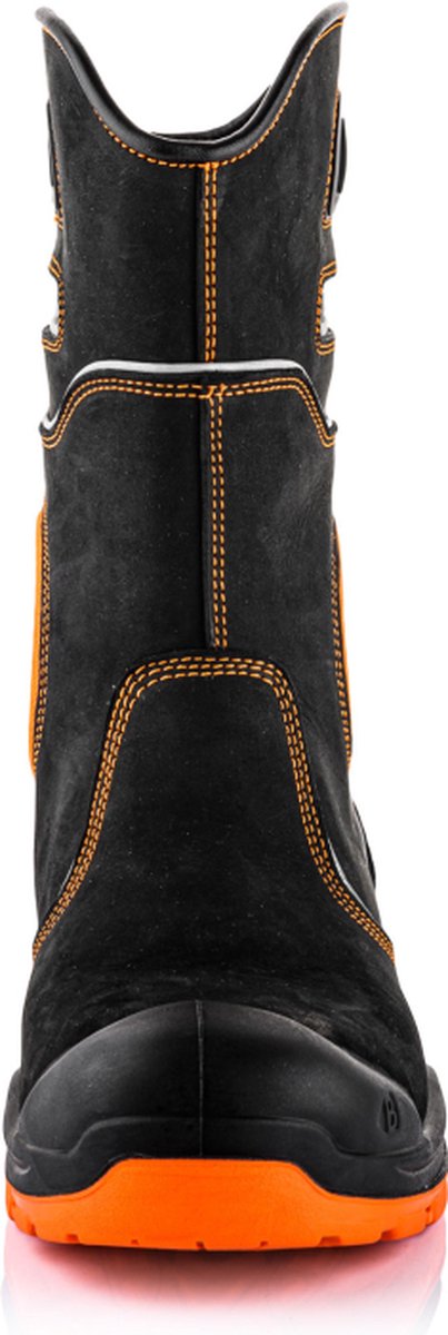 Buckbootz Laars BVIZ5ORBK S7S - Zwart/Oranje - 43