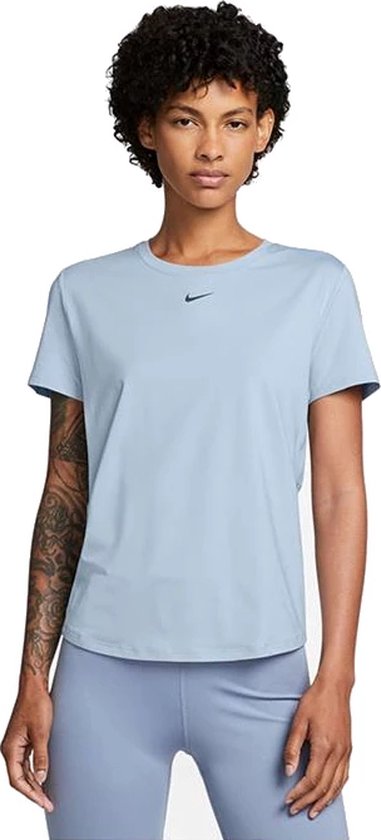 Nike One Classic sportshirt dames blauw