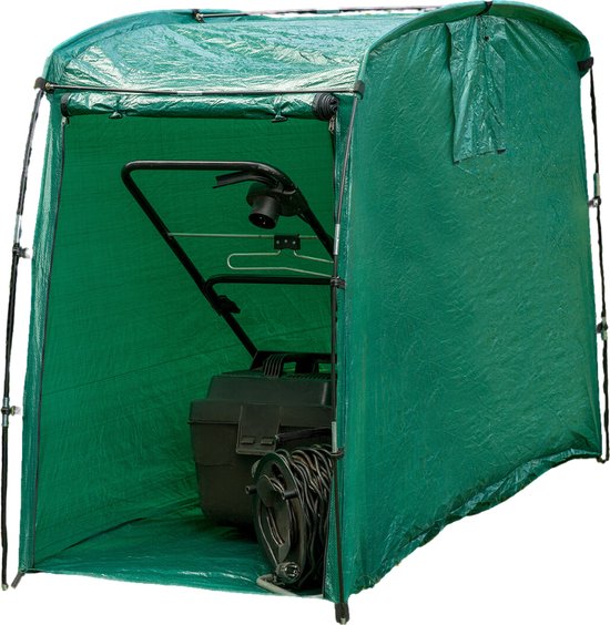 Foto: Hixa schuurtent fietstent opbergtent garagetent groen 180x125x85cm