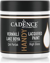 Cadence Peinture Acrylique Haute Brillance 250 ml White