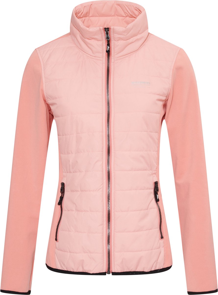 Nordberg Trine Dames Fleece Vest Lj01201-rz - Kleur Roze - Maat S
