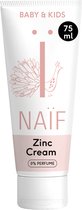 Naïf - Zink Crème - Baby's & Kinderen - 0% Parfum - met Natuurlijke Ingrediënten - 75ml