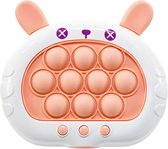 Pop It Game Controller - Fidget Toy Spel - Quick Push Pop or Flop - Montessori Anti Stress Speelgoed - Konijntje