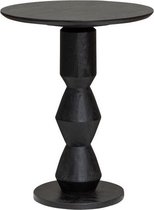 Bijzettafel Brunello GeoBalance rond 50cm - zwart | Tower living