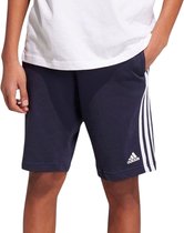 Short en tricot adidas Sportswear Essentials 3-Stripes - Enfants - Blauw- 140