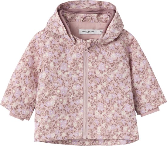 NAME IT NBFMAXI JACKET FLOWER Filles Fille - Taille 86