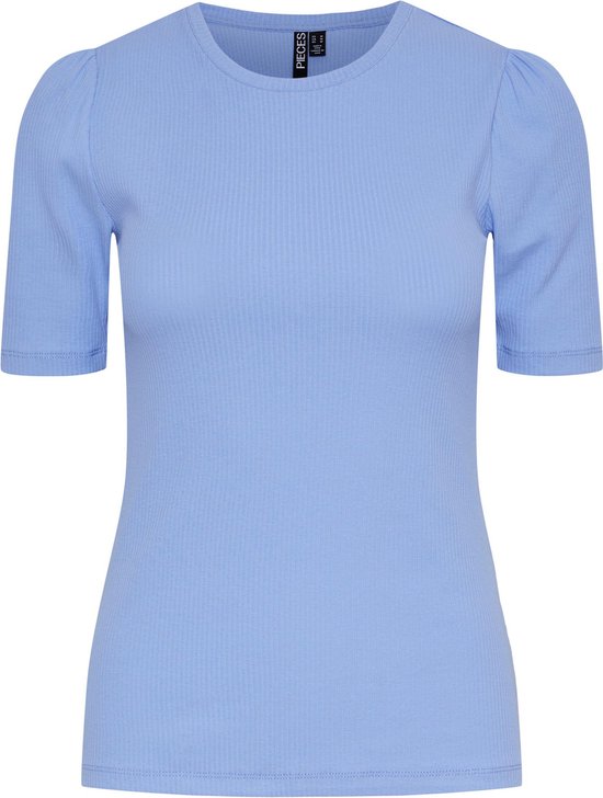 PIECES Pcruka Top Puff A Manica Corta Per Donna – Vestibilità Comoda, Stile Danese