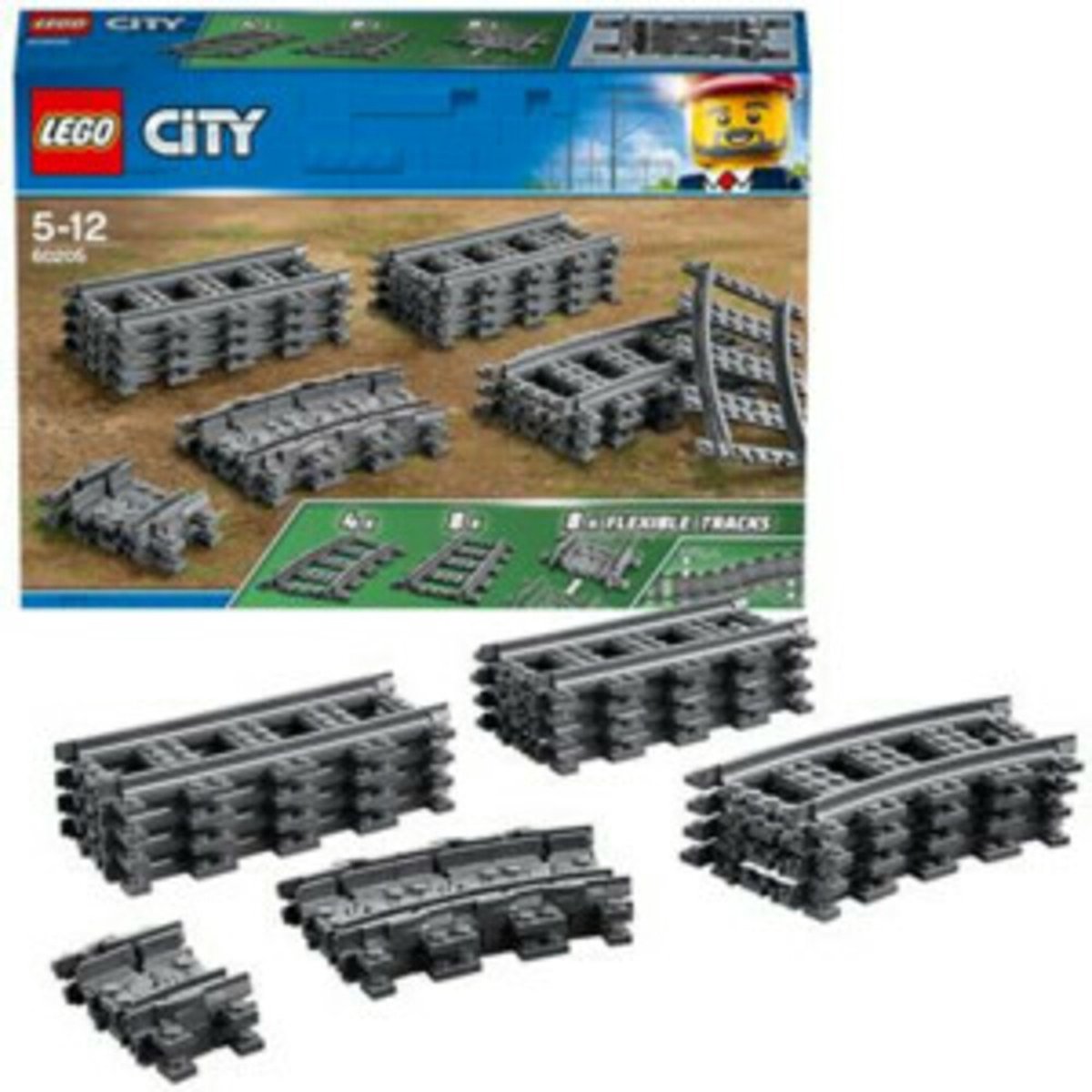 LEGO City Treinrails 60205 — afbeelding 9
