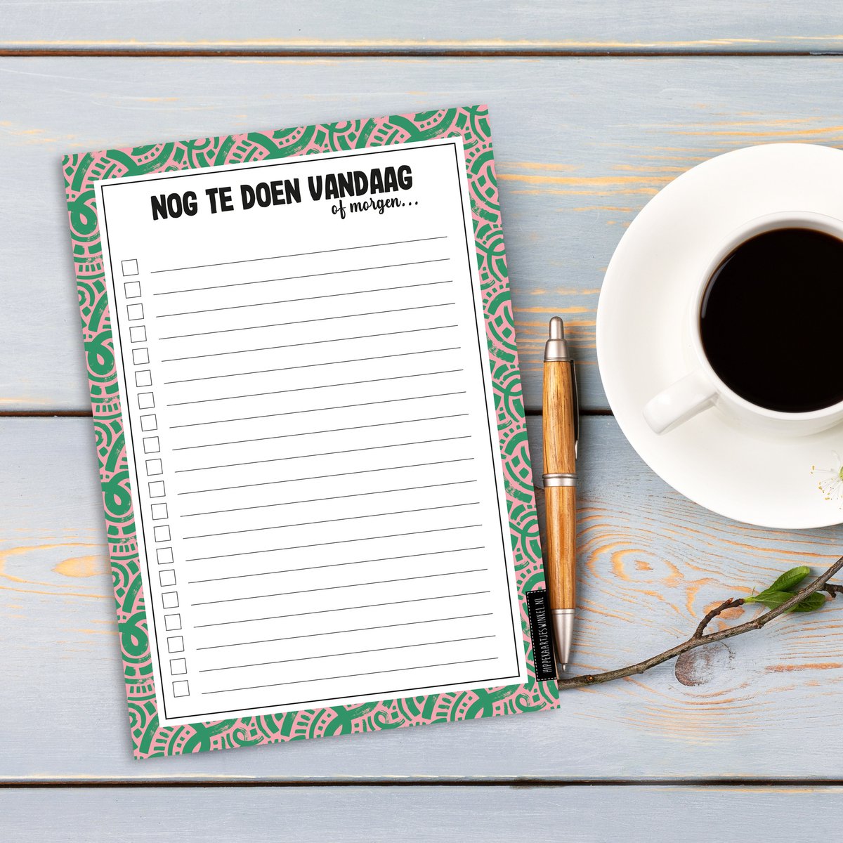 Printable - Dagplanner #2 - print je dagoverzicht