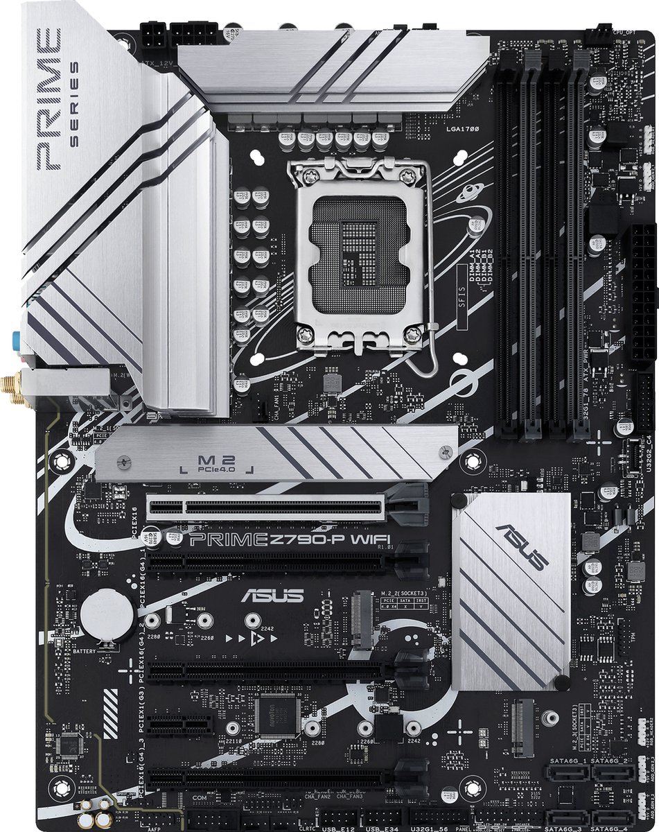 ASUS Prime Z790 -P WiFi Master Card - LGA1700 Intel Z790