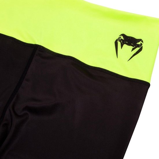 Venum Dames Power Sport Legging Zwart Neo Geel - XS van VENUM — afbeelding 4