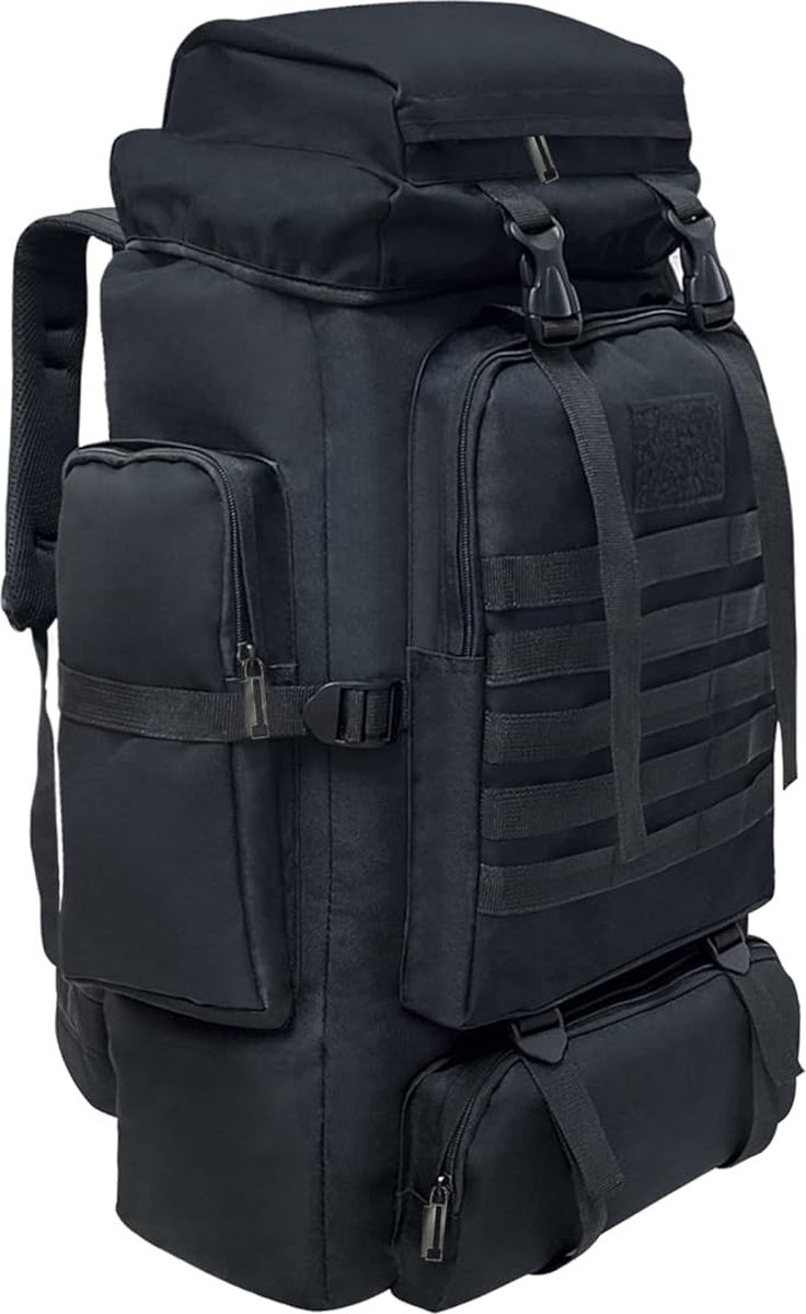 80l 100 liter camping-wandelrugzak, grote rugzak heren, waterdichte rugzak voor heren dames op Prijzenvolger.com