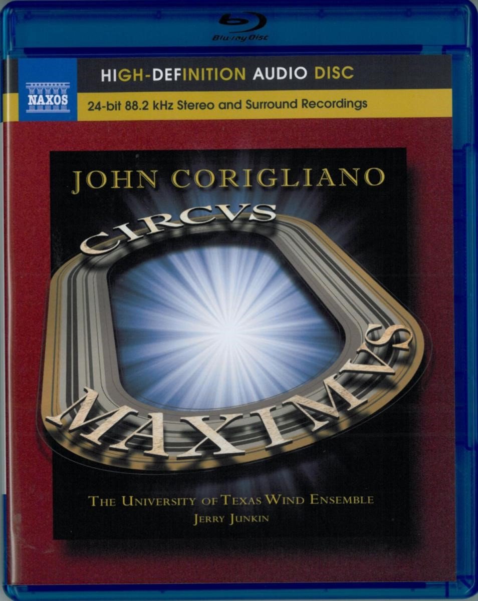 University Of Texas Wind Ensemble, Jerry Junkin - Corigliano: Circus Maximus (Blu-ray)