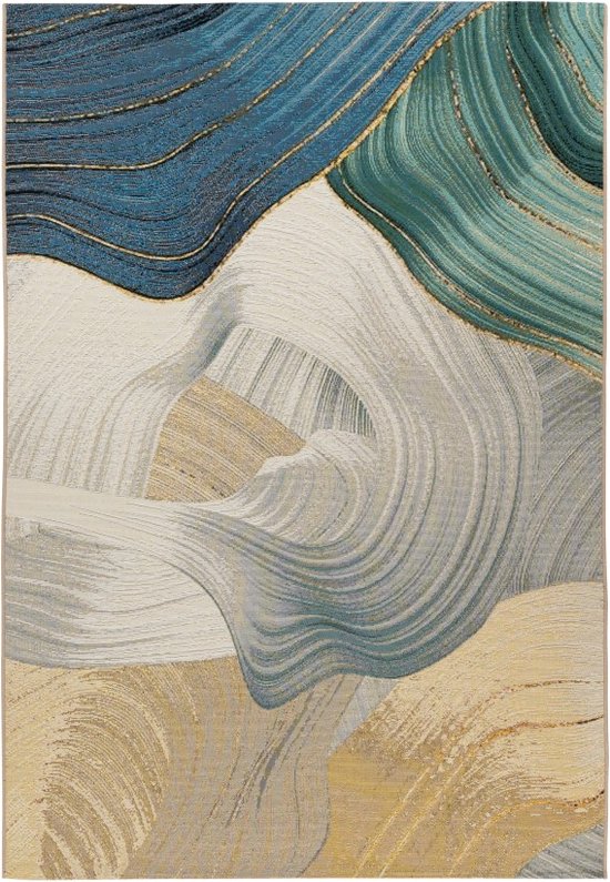 Lalee Summer | Modern Vloerkleed Laagpolig | Multi | Tapijt | Karpet | Nieuwe Collectie 2024 | Hoogwaardige Kwaliteit | 200x290 cm