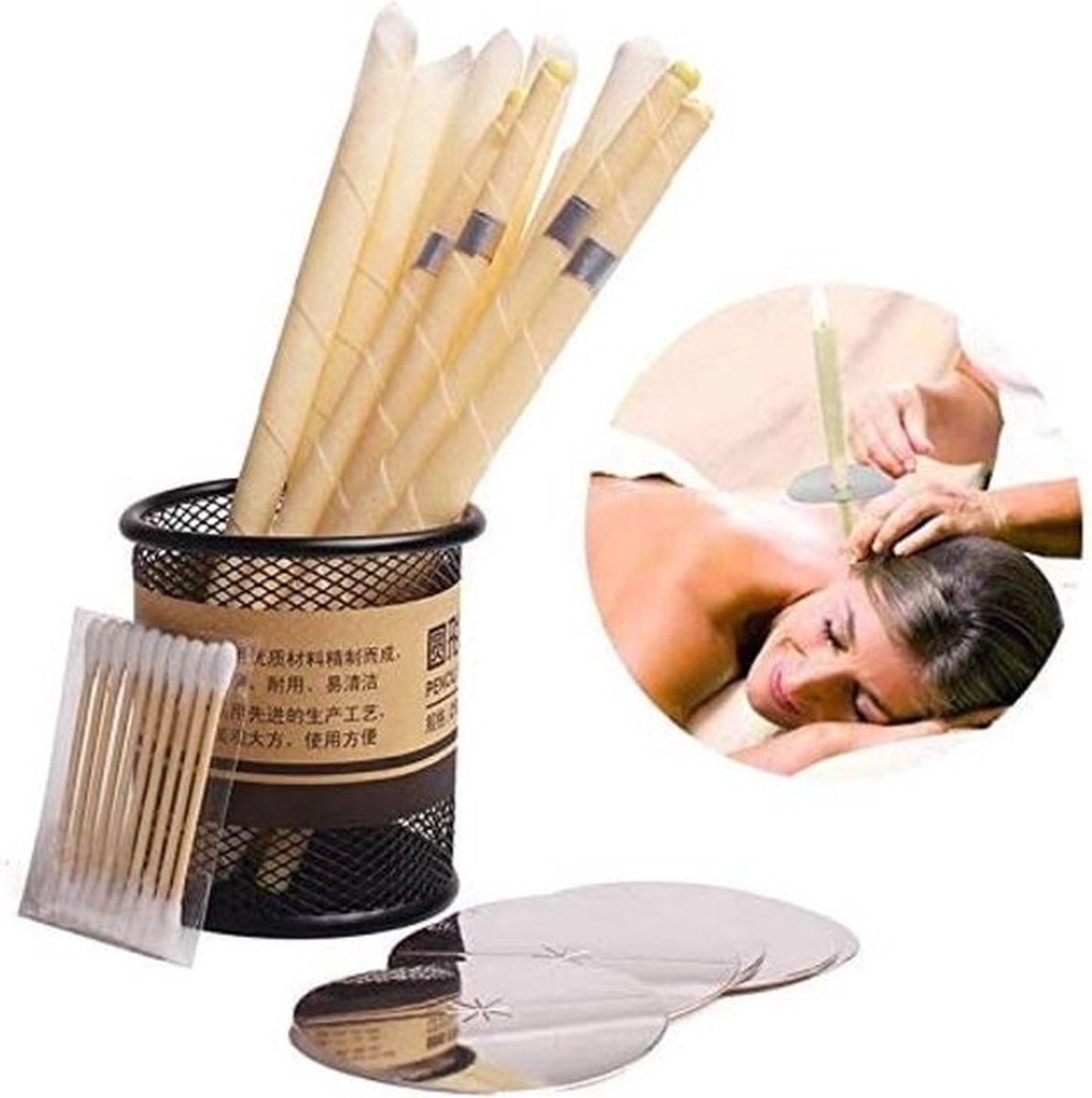 Goedkoopste RemeCure - 20 Stuks Oorkaarsen Set met Beschermfilter - Oorreiniger - Oorsmeer verwijderaar - Natuurlijke Bijenwas - Ear Wax Cleaner en Oorreiniger - Ontspanning en Verzorging