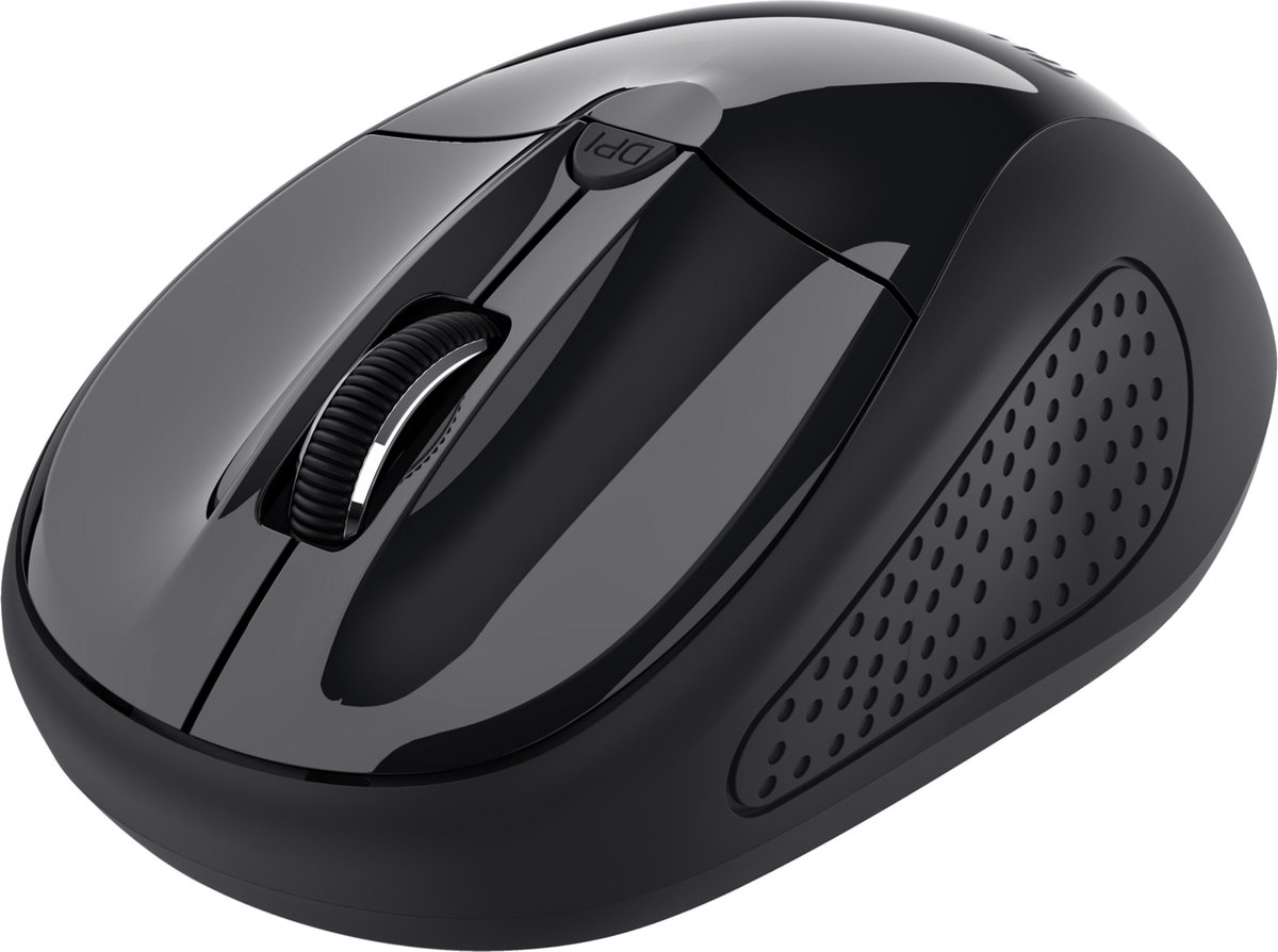 Trust Draadloze Optische Muis - 1600 DPI - Zwart