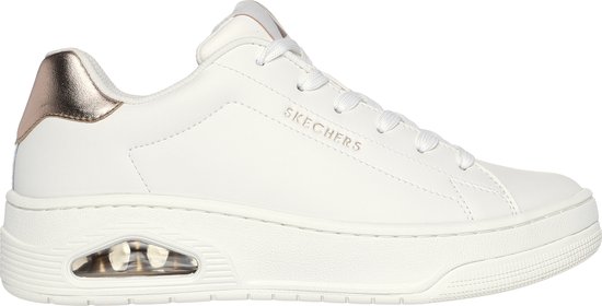 Skechers Uno Court - Courted Air Dames Sneakers - Wit - Maat 41