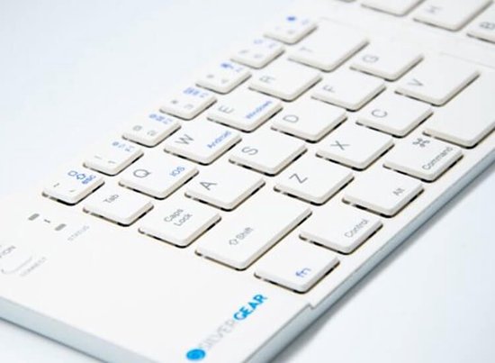 Silvergear Opvouwbaar Draadloos Toetsenbord - QWERTY - Bluetooth - Voor Smartphone, Tablet en Laptop/Computer - Silvergear