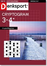 Denksport Puzzelboek Cryptofilippines 3-4*, editie 72