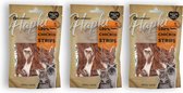 Premium Kattensnacks zonder Suiker | Set van 3 Zakjes van 85g | Gezonde Traktaties voor Jouw Kat!