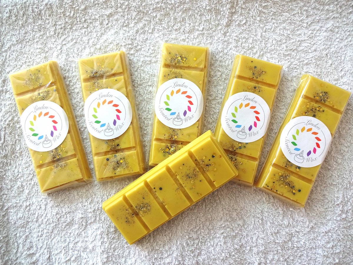 Linden - Snapbar wax melts waxmelt geur COCOA BUTTER CASHMERE - handgemaakt - 100% sojawax - aromatic - voor geurbrander - huisparfum -